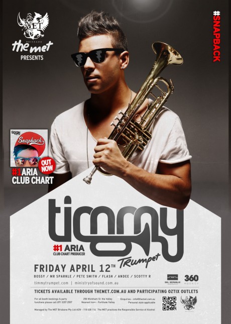 The MET presents Timmy Trumpet - DJ Mr SparkleDJ Mr Sparkle