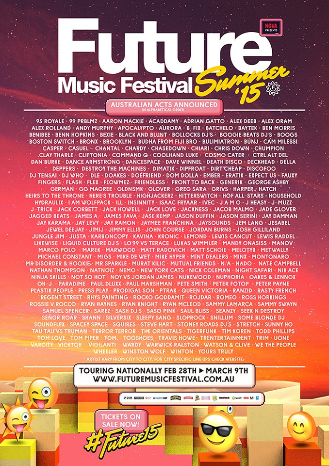 Future Music Festival Summer 15