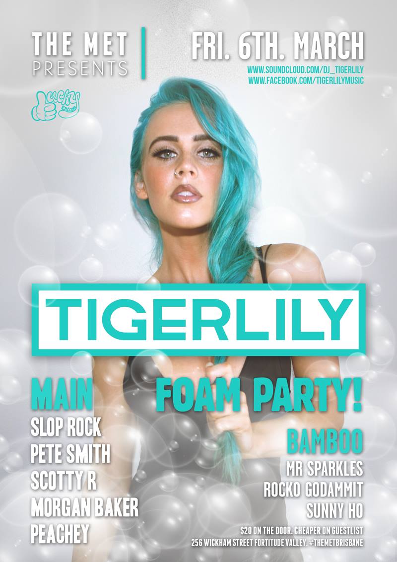Tigerlily foam party
