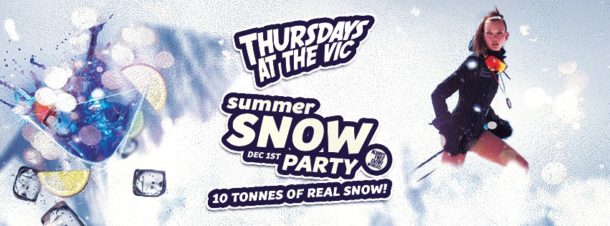 summer snow party