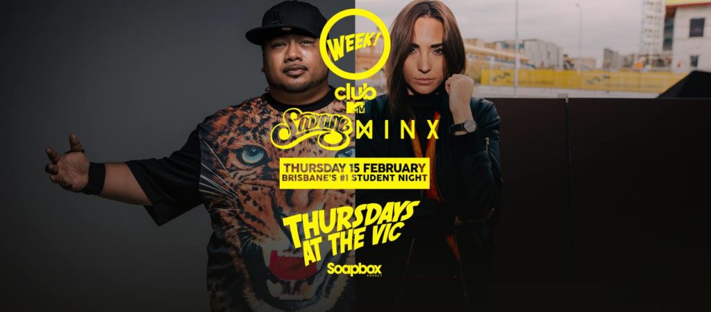 O Week Club Mtv Savage Minx Thursdays At The Vic 15 Feb 18 Dj Mr Sparkledj Mr Sparkle 6627